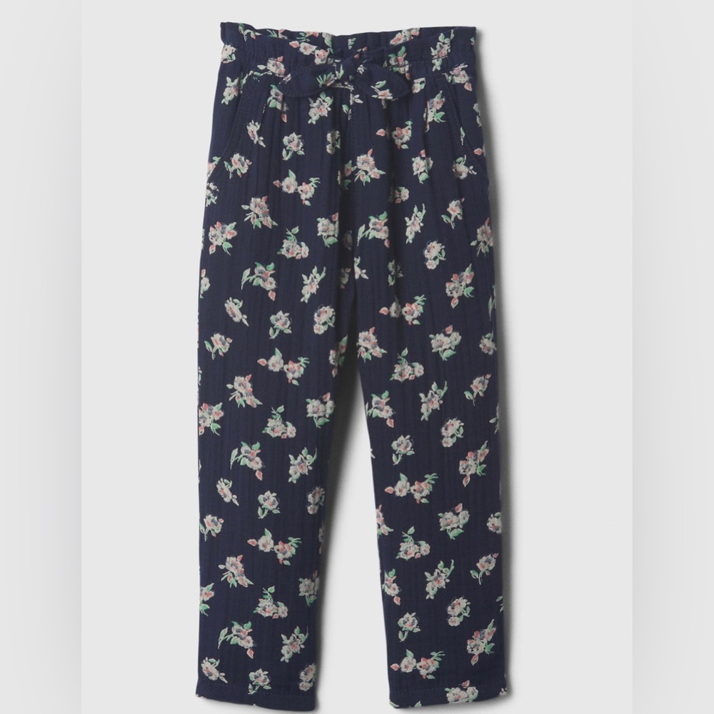 GAP FACTORY Toddler Floral Print Pull On Pants 2T NWT